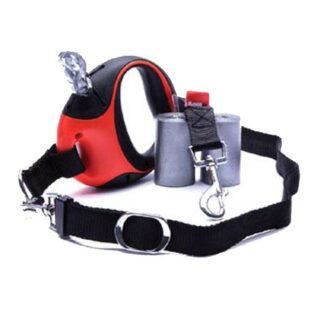 Ready Leash hundeline fra RascoDog -Rød - United Pets