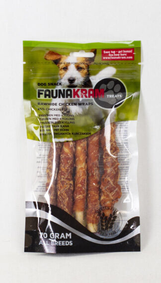 Faunakram, 70 g dog - real meat træningsgodbidder med 90% | faunakram MyLittlePet.dk