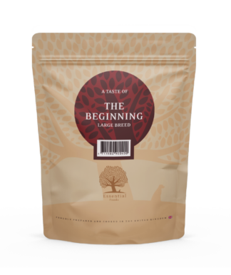 ESSENTIAL the BEGINNING LARGE BREED 100g PRØVEMÅLTID - - Essentialfoods