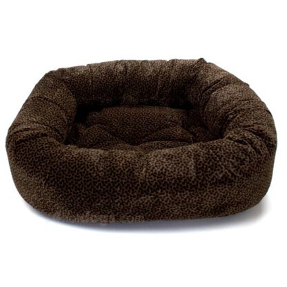 Donut seng Choko Bone microvelour-XL - Bowsers Pet Products