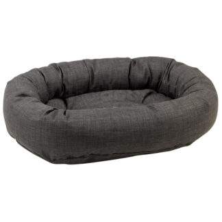 Donut slidstærk seng - Storm Linen-M - Bowsers Pet Products