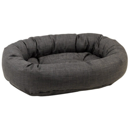 Donut slidstærk seng - Storm Linen-L - Bowsers Pet Products