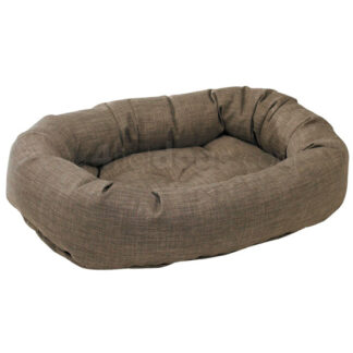 Donut slidstærk hundeseng DriftwoodLinen-M - Bowsers Pet Products