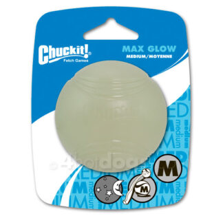 Max Glow - bold der lyser i mørket-S:Ø:5cm - chuckit