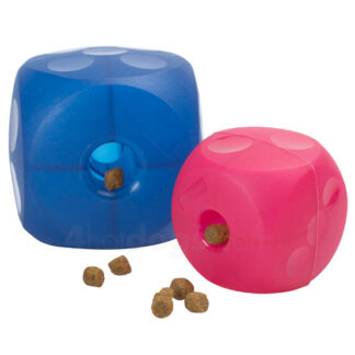 BUSTER Soft Cube No Noice-Pink-12x12 cm, fra hund 10 kg og op - buster