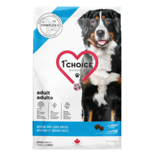 1st Choice Voksen hundefoder Medium/Large, 14 kg - 1. Choice