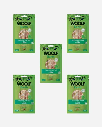 Woolf Lam - Tyggeben 5 stk. sampak - Medium - Woolf