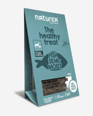 Naturea - sunde godbidder til hund - Fisk - Naturea Naturals