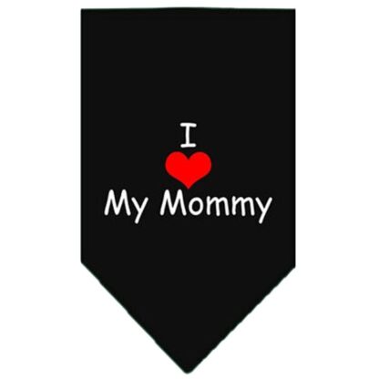 Bandana - I LOVE MY MOMMY - Sort-L - Mirage Pet