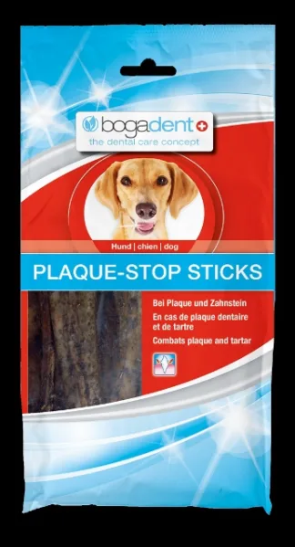 Bogadent Plaque-STOP sticks hund 100g M