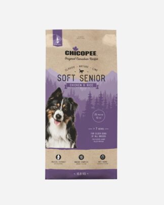 Chicopee Classic Nature Line Soft Senior - Kylling og Ris - 15 kg - Chicopee