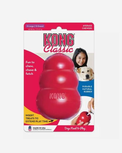 KONG Classic - Rød, Xl - kong