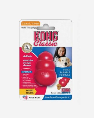 KONG Classic - Rød, XS - kong