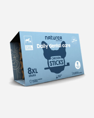 Daily Dental Care Chicken Sticks - 8 stk XL - Naturea Naturals