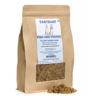 EasyBarf Fish And Friends - Hundefoder -1100g