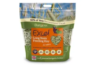 Excel Long Stem Feeding Hay - 1 kg.