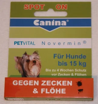 Novermin - giftfri flåt og loppemiddel