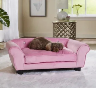 Cleo Sofa Pink Hunde/Katte Seng | | MyLittlePet.dk