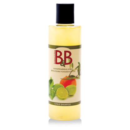 B&B Økologisk hundeshampoo, Citrus-1000 ml - B&B