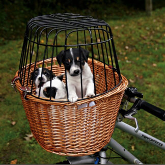 Cykelkurv til hunde - Brun - trixie