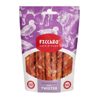 Ficcaro hundegodbid twister m. and, 100g - Ficcaro