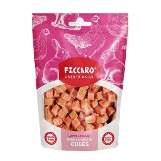 Ficcaro Kanin og kylling hundegodbidder, 100g - Ficcaro