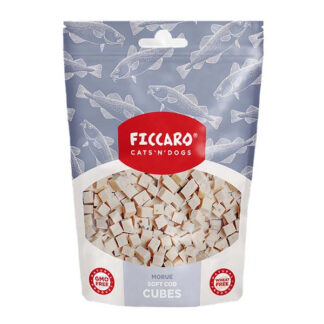 Ficcaro hundegodbidder med torsk, 100g - Ficcaro