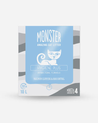 Monster Kattegrus 10L Hygiene Plus - Monster