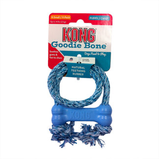 KONG Puppy Goodie Bone m/reb-Lyserød - kong