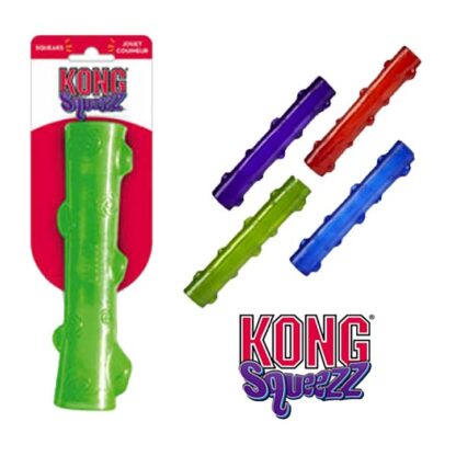 KONG Squeezz Stick-Large-Lilla - kong