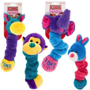 KONG Squiggles hundelegetøj-Medium - kong