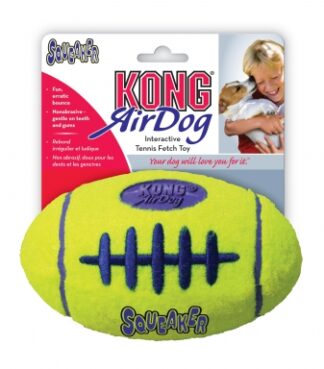 KONG AirDog Squeaker Football tennisbold-Small - kong