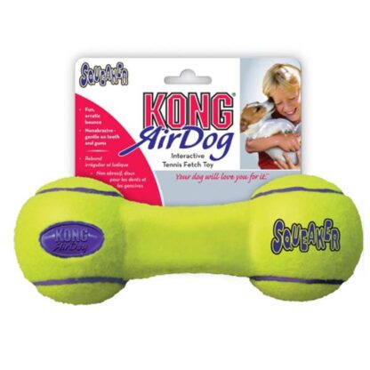 KONG AirDog Squeaker Dumbbell tennisbold-Medium - kong