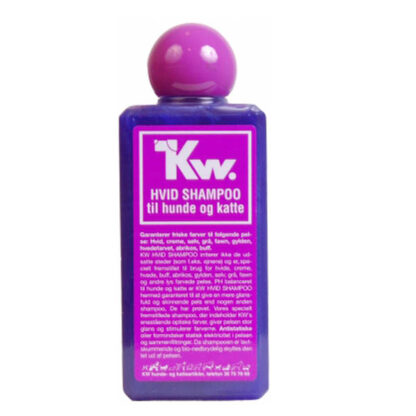 KW Hvid Hundeshampoo til lys pels-500 ml - kw