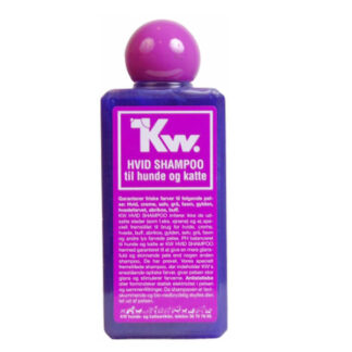 KW Hvid Hundeshampoo til lys pels-200 ml - kw