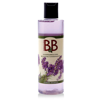 B&B Økologisk Hundeshampoo, Lavendel-250 ml - B&B