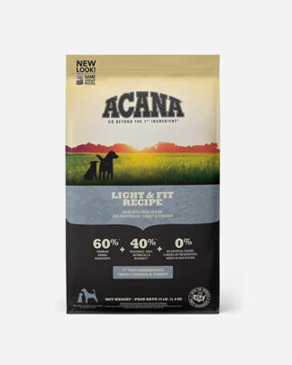 Acana Light & Fit - Kylling og Fisk, 11.4 kg - acana