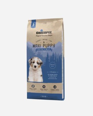 Chicopee Classic Nature Line Maxi Puppy - Kylling og Hirse - 15 kg - Chicopee