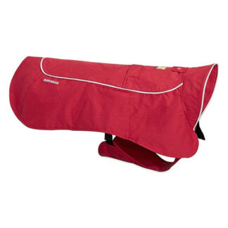 Ruffwear Aira hunderegnfrakke,-Rød-L - Siccaro