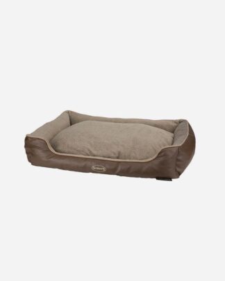 Hundeseng - Chateau Memory Foam - Scruffs (Brun), Brun / X-Large: 90 x 70 cm - Scruffs