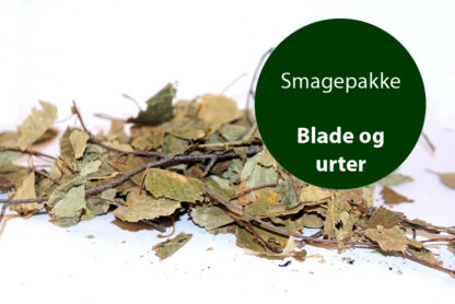 Smagepakke med blade og urter