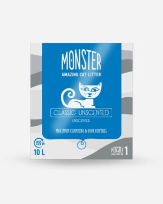 Monster Kattegrus 10L Unscented - Monster